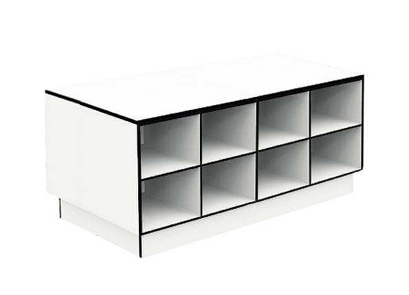 Overstapbank dubbelzijdig