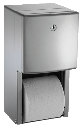 Doppel - WC - Papierrollenhalter - Profi - UP