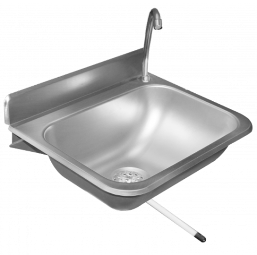 Mini muurwastafel Easy met kniebediening