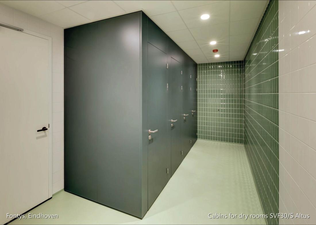 Fontys, Eindhoven_Cabins for dry rooms SVF30S Altus