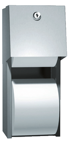 Doppel - WC - Papierrollenhalter - Tradi - AP