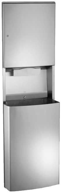 Papierhandtuchspender - Abfällbehälter - Kombi - Profi - 800 - 56