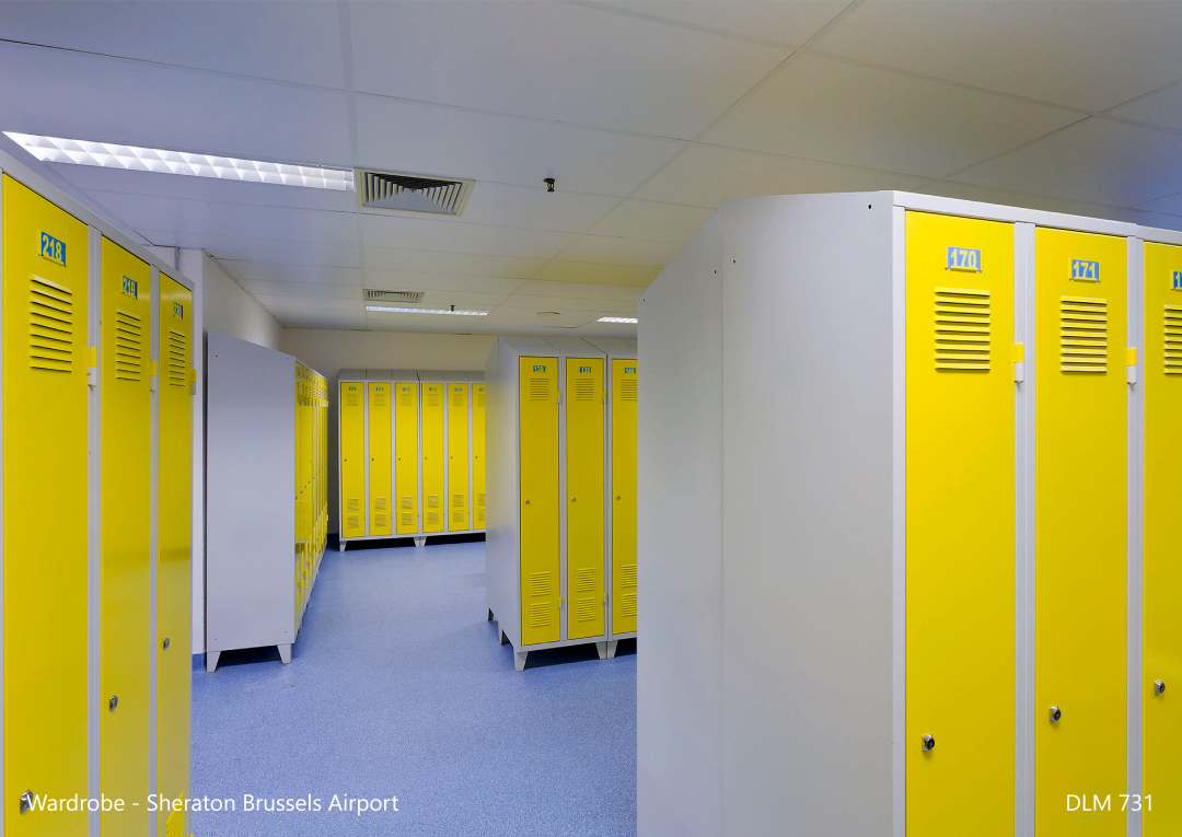 DLM 731 met extra legbord en 3-puntssluiting