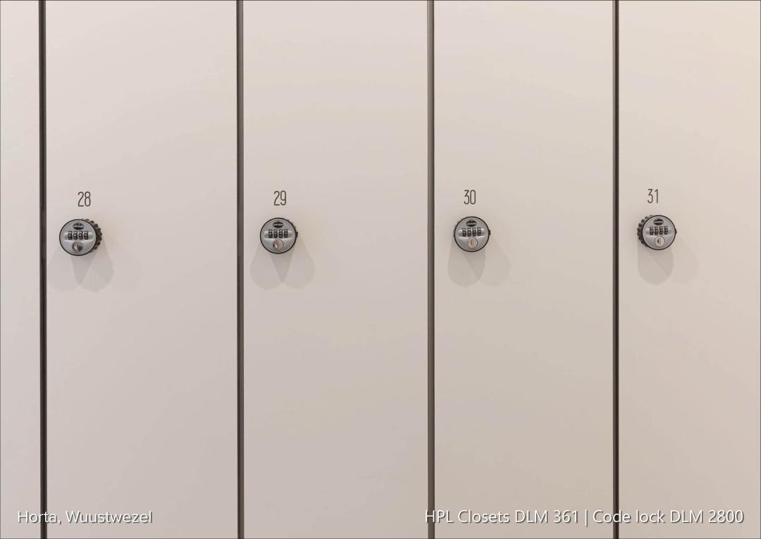 Codeslot 2800 op lockers