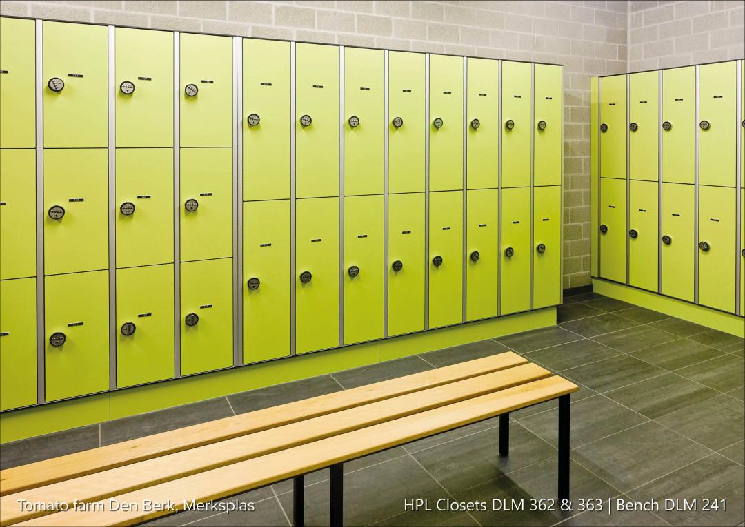 Tomato farm Den Berk, Merksplas_Volkern closet DLM 362 Bench DLM 241