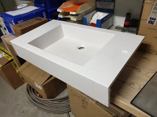 Wastafel Quadro