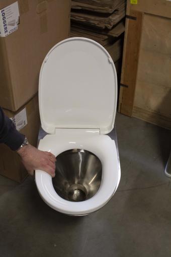 WC met WC bril