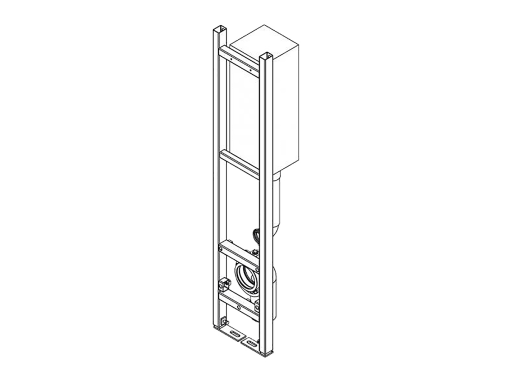 Inbouwframe met Jeda kolomtank