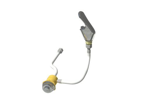 Bubbler met losse drukknop