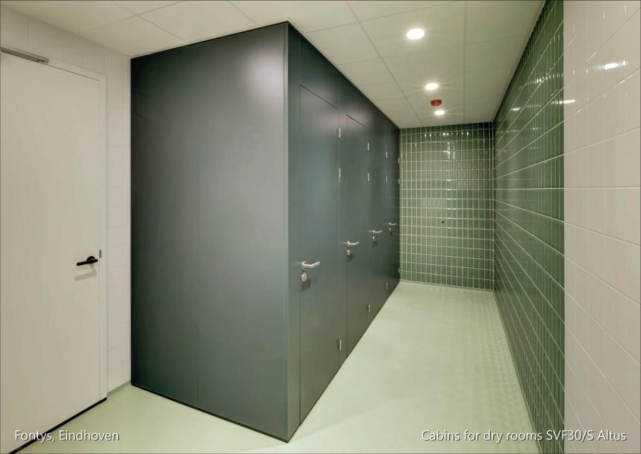 Fontys, Eindhoven_Cabins for dry rooms SVF30S Altus