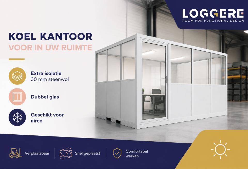 Prefab kantoorunit